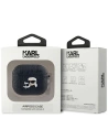 Hurtownia GSM - Etui Karl Lagerfeld KLA3PGKCPK Apple AirPods 3 cover Monogram Karl & Choupette Head czarny/black - KLD2041 - {ean13} - Hurt