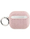 Hurtownia GSM - Etui Karl Lagerfeld KLA3PGKCPP Apple AirPods 3 cover Monogram Karl & Choupette Head różowy/pink - KLD2042 - {ean13} - Hurt