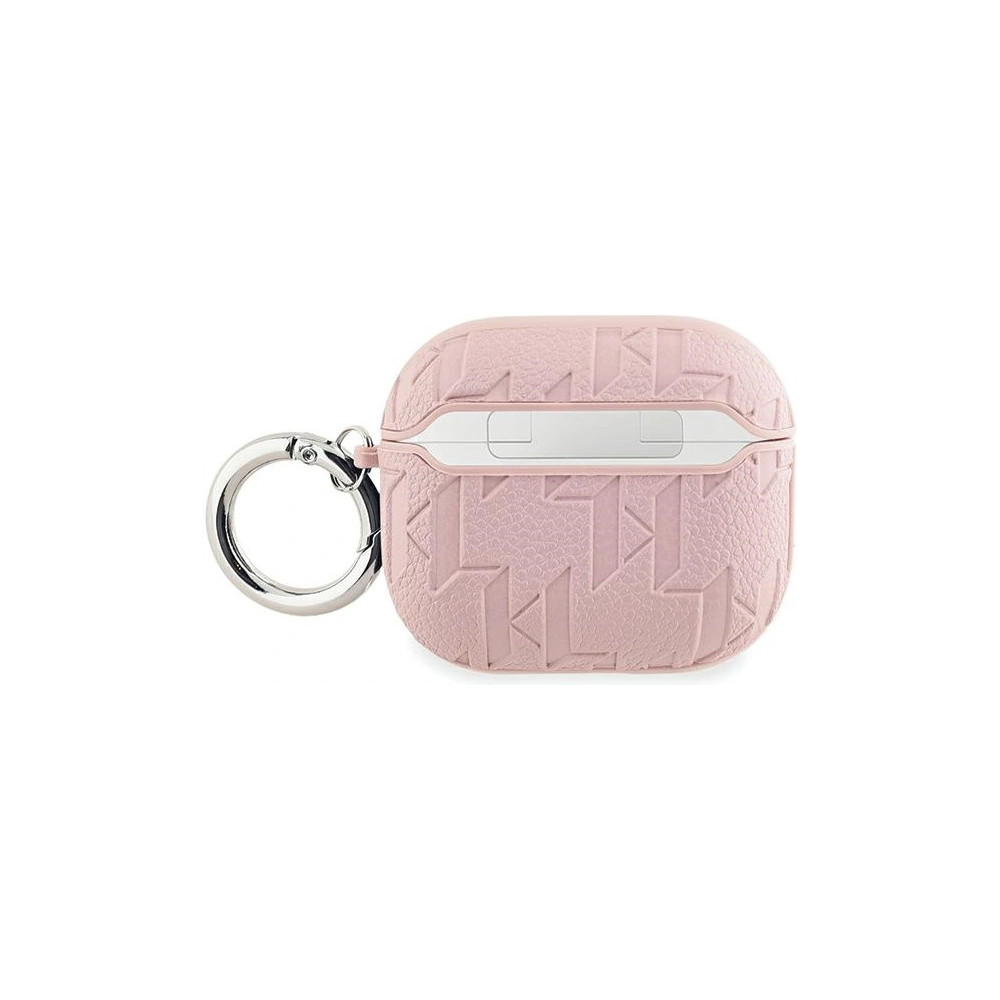 Hurtownia GSM - Etui Karl Lagerfeld KLA3PGKCPP Apple AirPods 3 cover Monogram Karl & Choupette Head różowy/pink - KLD2042 - {ean13} - Hurt