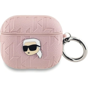 Hurtownia GSM - Etui Karl Lagerfeld KLA3PGKIPP Apple AirPods 3 kryt Monogram Karl Head růžový/pink - KLD2044 - {ean13} - Hurt