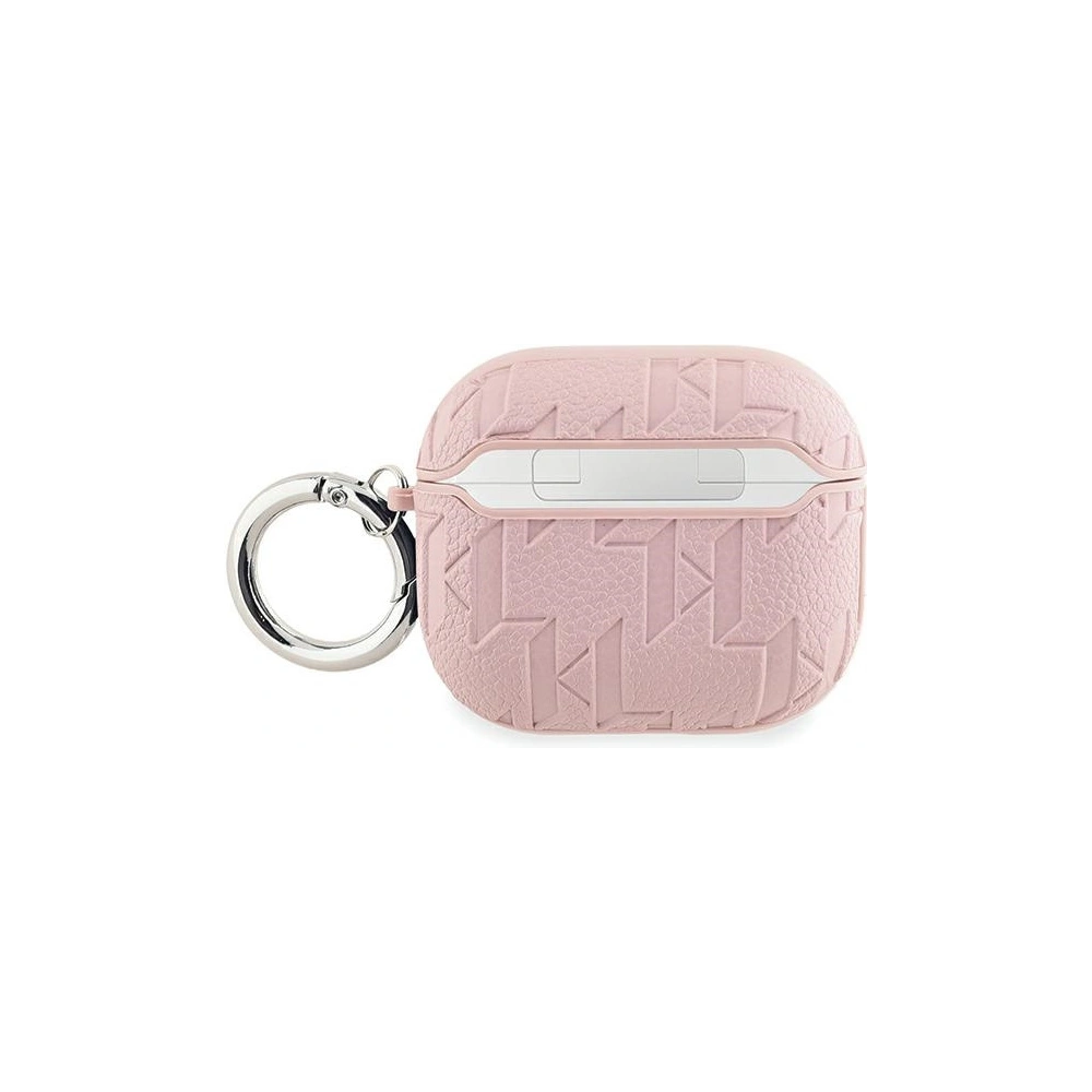 Hurtownia GSM - Etui Karl Lagerfeld KLA3PGKIPP Apple AirPods 3 kryt Monogram Karl Head růžový/pink - KLD2044 - {ean13} - Hurt