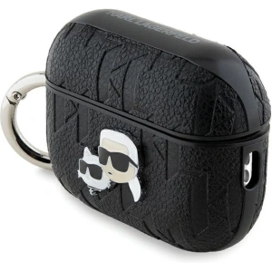 Hurtownia GSM - Etui Karl Lagerfeld KLAP2PGKCPK Apple AirPods Pro (2. generace) kryt Monogram Karl & Choupette Head černý/black - KLD2046 - {ean13} - Hurt