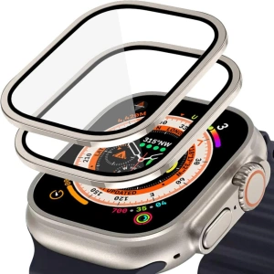 Hurtownia GSM - Gehärtetes Glas Hofi Glass Ring Apple Watch Ultra 1 / 2 49mm Titan [2 PACK] - HOFI506 - {ean13} - Hurt