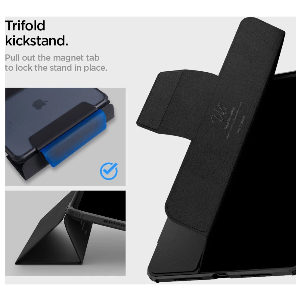 Wholesale Spigen Ultra Hybrid Pro Apple iPad Pro 11" 2024 (5 gen) Black - SPN3421 - {ean13} - Hurt