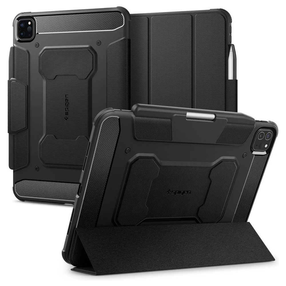 Wholesale Spigen Rugged Armor Pro Apple iPad Pro 11" 2024 (5 gen) Black - SPN3422 - {ean13} - Hurt