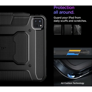 Etui Spigen Rugged Armor Pro Apple iPad Pro 11" 2024 (5. generacji) Black