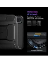 Wholesale Spigen Rugged Armor Pro Apple iPad Pro 11" 2024 (5 gen) Black - SPN3422 - {ean13} - Hurt