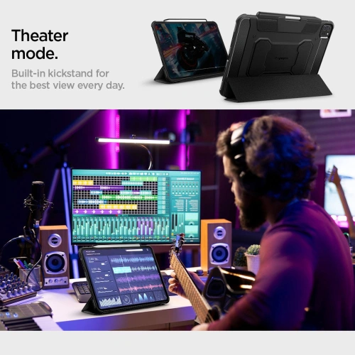 Etui Spigen Rugged Armor Pro Apple iPad Pro 11" 2024 (5. generacji) Black