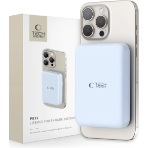 Hurtownia GSM - Powerbank magnetic Tech-Protect LifeMag PB11 MagSafe 15W 10000mah Albastru - THP2854 - {ean13} - Hurt