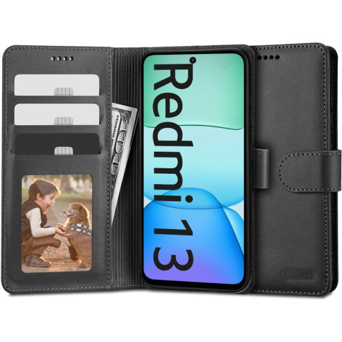 Tech-Protect Distributor - 5906302310425 - THP2865 - Tech-Protect Wallet Xiaomi Redmi 13 Black - B2B homescreen