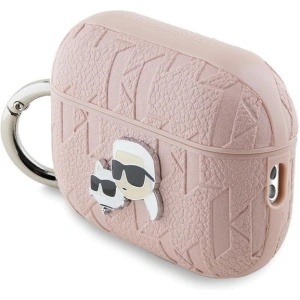 Hurtownia GSM - Etui Karl Lagerfeld KLAP2PGKCPP Apple AirPods Pro (2. generace) obal Monogram Karl & Choupette Head růžový/pink - KLD2047 - {ean13} - Hurt