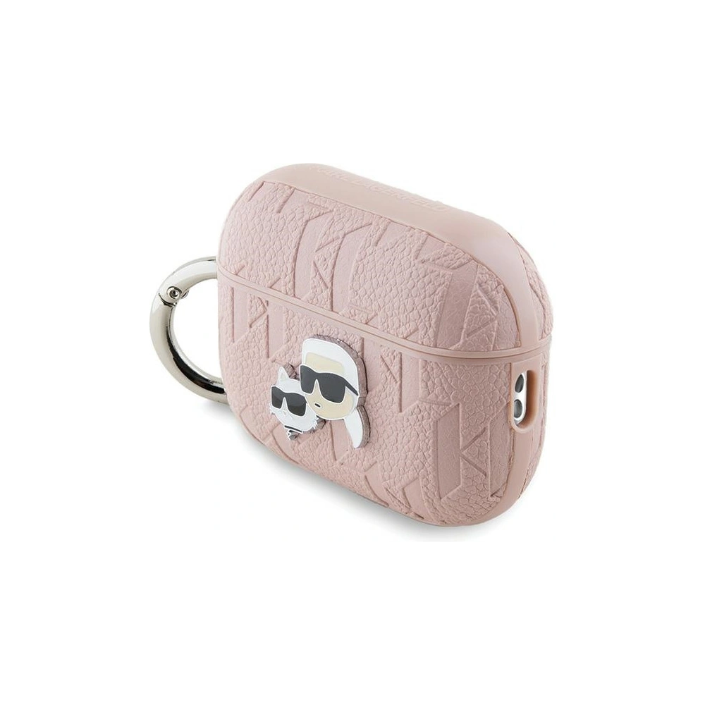 Hurtownia GSM - Etui Karl Lagerfeld KLAP2PGKCPP Apple AirPods Pro (2. generace) obal Monogram Karl & Choupette Head růžový/pink - KLD2047 - {ean13} - Hurt