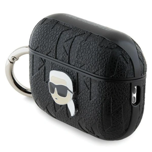 Etui Karl Lagerfeld KLAP2PGKIPK Apple AirPods Pro (2. generacji) cover Monogram Karl Head czarny/black