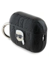 Hurtownia GSM - Etui Karl Lagerfeld KLAP2PGKIPK Apple AirPods Pro (2. generace) kryt Monogram Karl Head černý/black - KLD2048 - {ean13} - Hurt