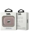 Hurtownia GSM - Etui Karl Lagerfeld KLAP2PGKIPP Apple AirPods Pro (2. generace) kryt Monogram Karl Head růžový/pink - KLD2049 - {ean13} - Hurt