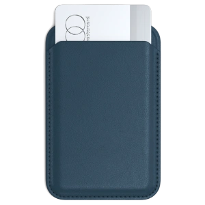 Hurtownia GSM - Portemonnaie mit Ständerfunktion Satechi Veganes Leder Wallet Stand MagSafe für iPhone (blau) - STH140 - {ean13} - Hurt
