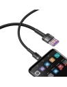Hurtownia GSM - Kabel USB-C Baseus Cafule Huawei SuperCharge, QC 3.0, 5A 1m (czarno-szary) - BSU693BLKGRY - {ean13} - Hurt