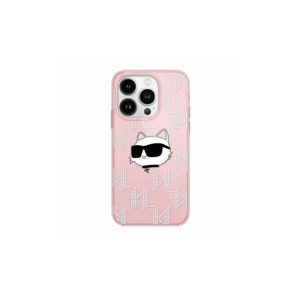 Hurtownia GSM - Etui Karl Lagerfeld KLHCP15SHKLPCHP Apple iPhone 15 / 14 / 13 hardcase IML Choupette Head & Monogram růžový/pink - KLD2060 - {ean13} - Hurt