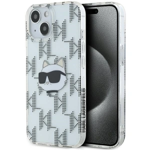 Hurtownia GSM - Case Karl Lagerfeld KLHCP15SHKLPCHT Apple iPhone 15 / 14 / 13 Hardcase IML Choupette Kopf & Monogramm transparent - KLD2061 - {ean13} - Hurt