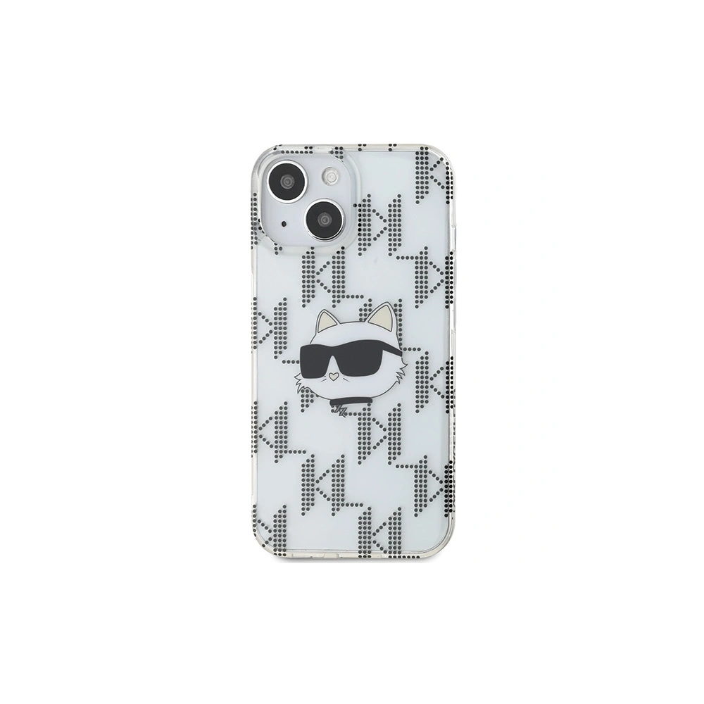 Hurtownia GSM - Etui Karl Lagerfeld KLHCP15SHKLPCHT Apple iPhone 15 / 14 / 13 hardcase IML Choupette Head & Monogram transparent - KLD2061 - {ean13} - Hurt