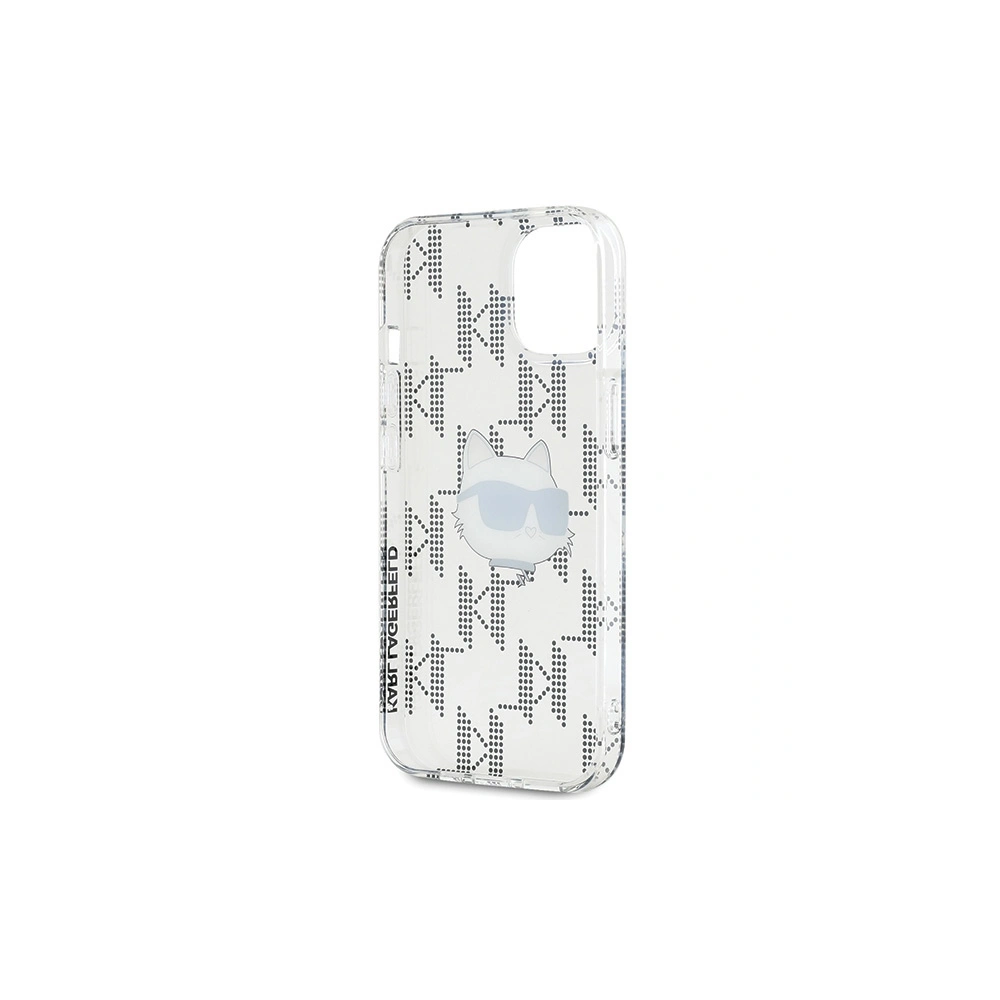 Hurtownia GSM - Etui Karl Lagerfeld KLHCP15SHKLPCHT Apple iPhone 15 / 14 / 13 hardcase IML Choupette Head & Monogram transparent - KLD2061 - {ean13} - Hurt