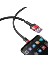 Hurtownia GSM - Kabel USB-C Baseus Cafule Huawei SuperCharge, QC 3.0, 5A 1m (czarno-czerwony) - BSU692BLKRED - {ean13} - Hurt