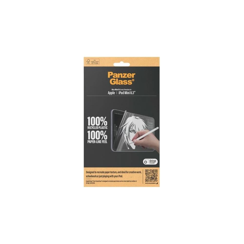 Hurtownia GSM - Folia matowa PanzerGlass GraphicPaper Apple iPad mini 8.3" 2021 (6. generacji) / iPad mini 8.3" 2024 (7. generacji) - PZG651 - {ean13} - Hurt