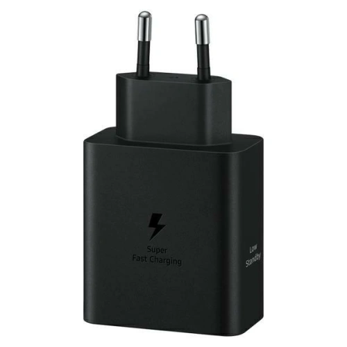 Ładowarka sieciowa Samsung EP-T5020XBEGEU USB-C 25W, USB-C 50W PD + kabel USB-C / USB-C 5A 1.8m Super Fast Charge czarny/black