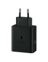 Hurtownia GSM - Ładowarka sieciowa Samsung EP-T5020XBEGEU USB-C 25W, USB-C 50W PD + kabel USB-C / USB-C 5A 1.8m Super Fast Charge czarny/black - SMG1108 - {ean13} - Hurt