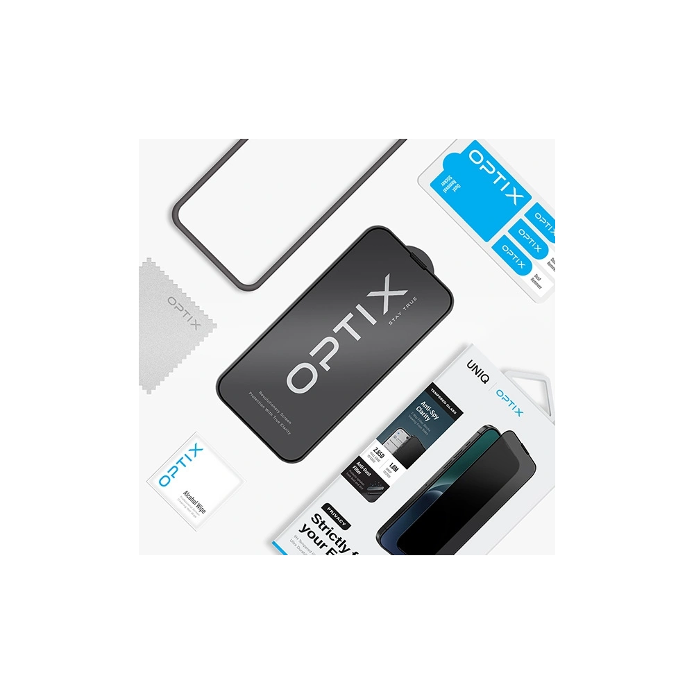 Hurtownia GSM - Privatisierende Glas UNIQ Optix Privacy Apple iPhone 15 Pro Max - UNIQ1162 - {ean13} - Hurt