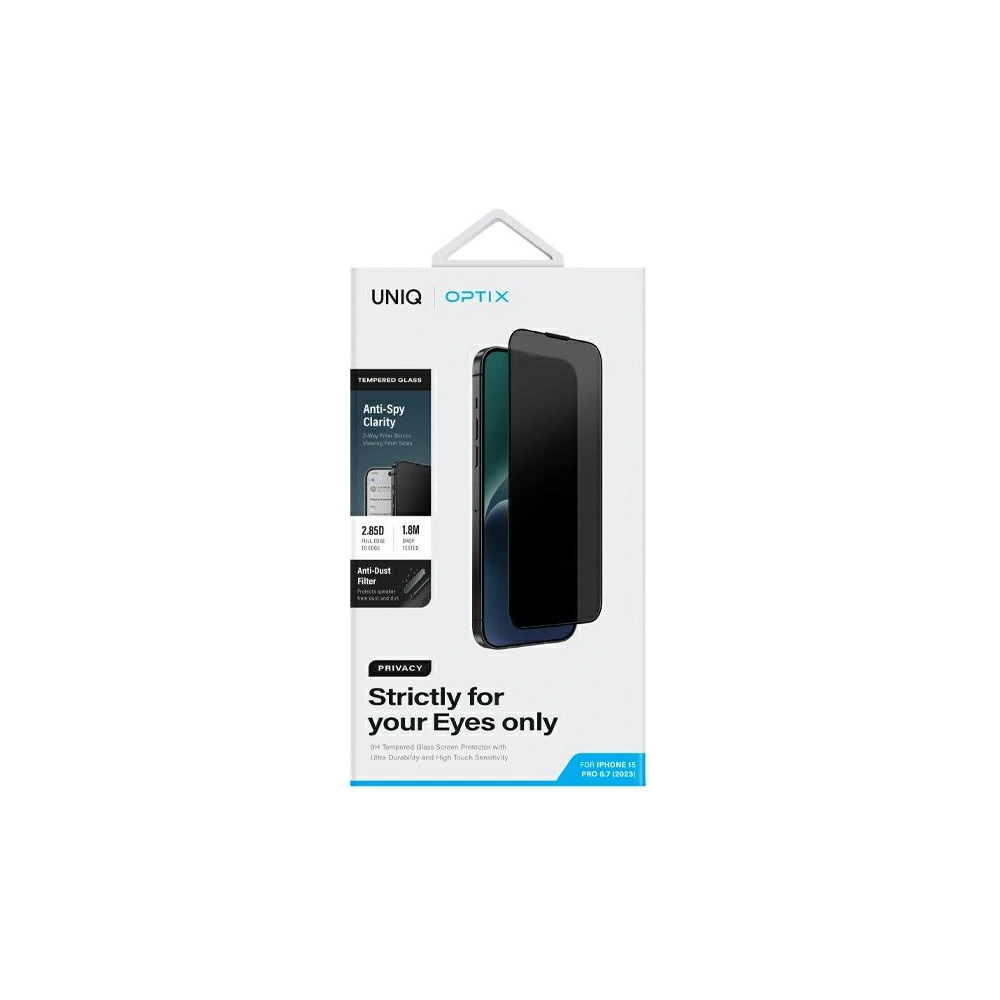 Hurtownia GSM - Privatisierende Glas UNIQ Optix Privacy Apple iPhone 15 Pro Max - UNIQ1162 - {ean13} - Hurt