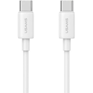 Wholesale USAMS YD Series US-SJ711 cable USB-C / USB-C 60W 1m Fast Charging white - USA1115 - {ean13} - Hurt