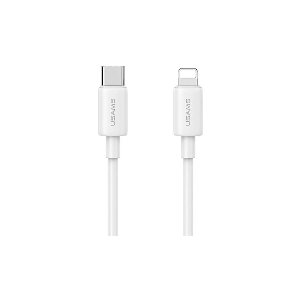 Hurtownia GSM - Ładowarka sieciowa USAMS T65 US-CC226 USB-C PD 20W Fast Charging + kabel USB-C / Lightning 30W biały/white - USA1116 - {ean13} - Hurt