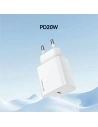Hurtownia GSM - Ładowarka sieciowa USAMS T65 US-CC226 USB-C PD 20W Fast Charging + kabel USB-C / Lightning 30W biały/white - USA1116 - {ean13} - Hurt