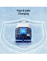 Wholesale USAMS T65 US-CC226 wall charger USB-C PD 20W Fast Charging + USB-C / Lightning cable 30W white - USA1116 - {ean13} - Hurt