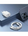 Hurtownia GSM - Ładowarka sieciowa USAMS T65 US-CC226 USB-C PD 20W Fast Charging + kabel USB-C / Lightning 30W biały/white - USA1116 - {ean13} - Hurt