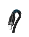 Wholesale Cable USB-C Baseus Cafule Huawei SuperCharge, QC 3.0, 5A 1m Black&Gray - BSU693BLKGRY - {ean13} - Hurt