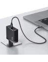 Hurtownia GSM - Síťová nabíječka USAMS US-CC168 USB-A, 2xUSB-C T52 PD 140W Rychlé nabíjení + kabel USB-C / USB-C 240W černý/black - USA1117 - {ean13} - Hurt