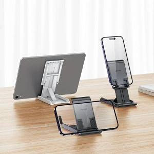 Hurtownia GSM - Skládací stolní stojan USAMS US-ZJ073 na telefon/tablet bílý/white - USA1118 - {ean13} - Hurt