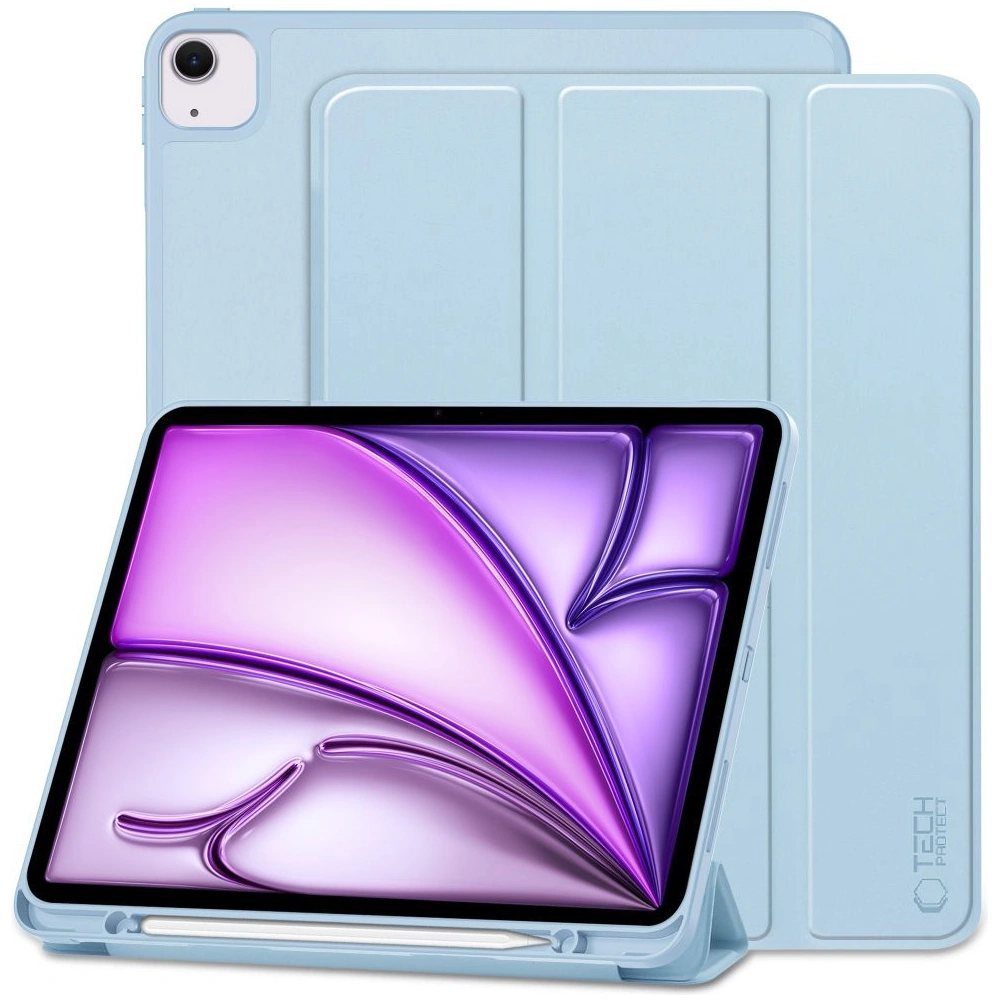 Hurtownia GSM - Etui Tech-Protect SmartCase Pen Apple iPad Air 13" 2024 (6. generacji) Sky Blue - THP2866 - {ean13} - Hurt
