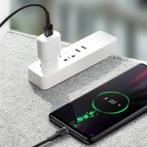 Hurtownia GSM - Kabel USB-C Baseus Cafule Huawei SuperCharge, QC 3.0, 5A 1m (czarno-szary) - BSU693BLKGRY - {ean13} - Hurt