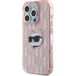 Hurtownia GSM - Case Karl Lagerfeld KLHCP15XHKLPCHP Apple iPhone 15 Pro Max Hardcase IML Choupette Head & Monogram rosa/pink - KLD2062 - {ean13} - Hurt