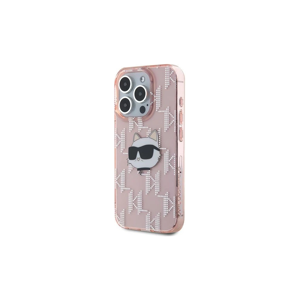 Hurtownia GSM - Etui Karl Lagerfeld KLHCP15XHKLPCHP Apple iPhone 15 Pro Max hardcase IML Choupette Head & Monogram rózsaszín/pink - KLD2062 - {ean13} - Hurt