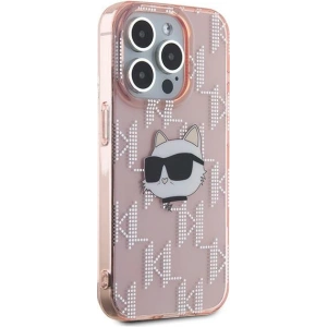 Hurtownia GSM - Case Karl Lagerfeld KLHCP15XHKLPCHP Apple iPhone 15 Pro Max Hardcase IML Choupette Head & Monogram rosa/pink - KLD2062 - {ean13} - Hurt