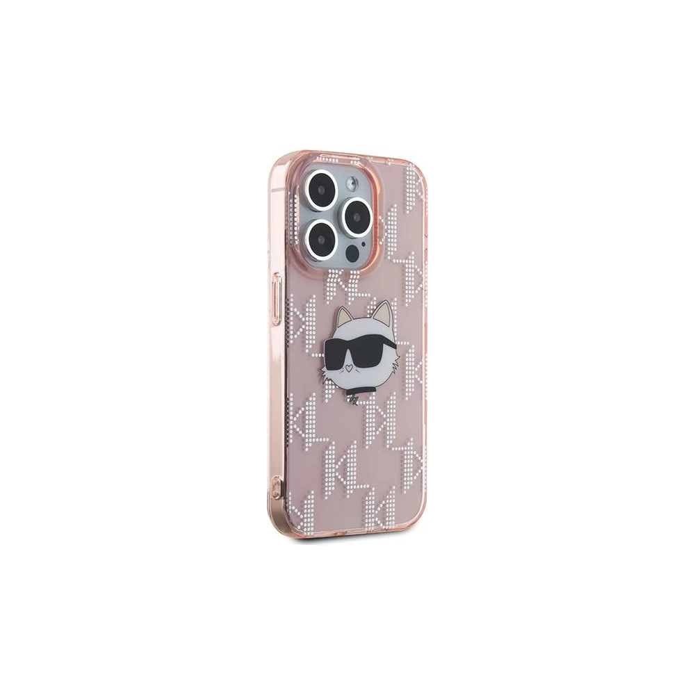 Hurtownia GSM - Etui Karl Lagerfeld KLHCP15XHKLPCHP Apple iPhone 15 Pro Max hardcase IML Choupette Head & Monogram roz/roz - KLD2062 - {ean13} - Hurt