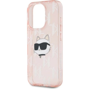 Hurtownia GSM - Case Karl Lagerfeld KLHCP15XHKLPCHP Apple iPhone 15 Pro Max Hardcase IML Choupette Head & Monogram rosa/pink - KLD2062 - {ean13} - Hurt