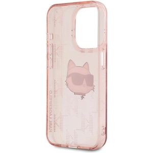 Hurtownia GSM - Case Karl Lagerfeld KLHCP15XHKLPCHP Apple iPhone 15 Pro Max Hardcase IML Choupette Head & Monogram rosa/pink - KLD2062 - {ean13} - Hurt