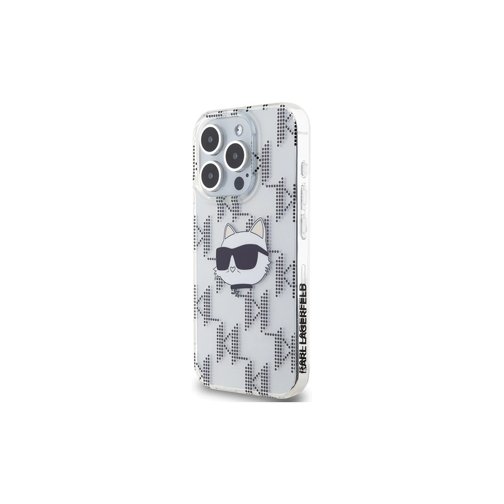 Hurtownia GSM - Etui Karl Lagerfeld KLHCP15XHKLPCHT Apple iPhone 15 Pro Max hardcase IML Choupette Head & Monogram átlátszó - KLD2063 - {ean13} - Hurt