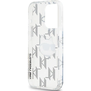 Hurtownia GSM - Case Karl Lagerfeld KLHCP15XHKLPCHT Apple iPhone 15 Pro Max Hardcase IML Choupette Head & Monogram transparent - KLD2063 - {ean13} - Hurt