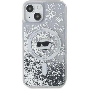 Hurtownia GSM - Etui Karl Lagerfeld KLHMP12MLGCHSGH Apple iPhone 12 / 12 Pro hardcase Liquid Glitter Choupette Head Magsafe průhledné - KLD2066 - {ean13} - Hurt